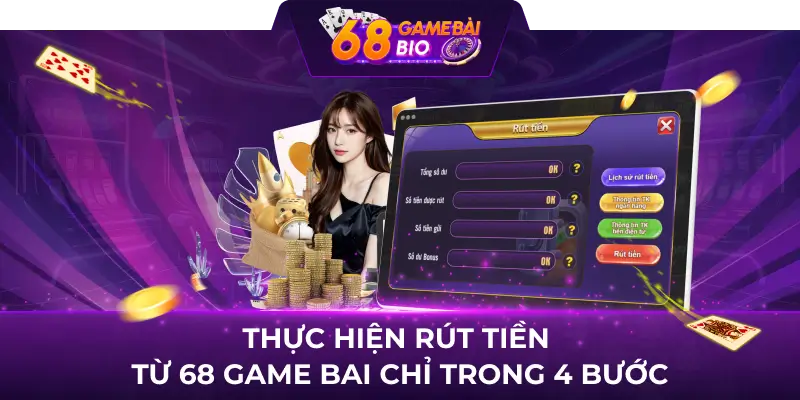  Thực Hiện Rút Tiền Trong 4 Bước